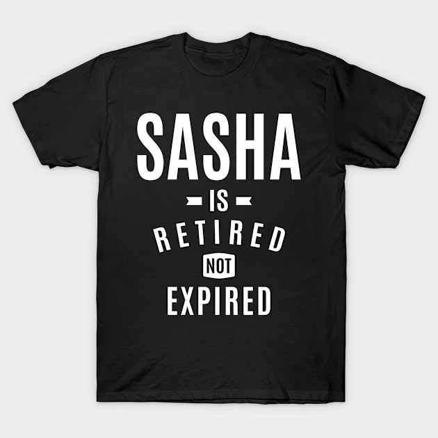 Sasha Personalized Name T-Shirt by cidolopez